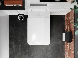 Hansgrohe Závesný klozet EluPura Q AquaFall so sedadlom SoftClose, biely SmartClean 61117450 - galéria #6