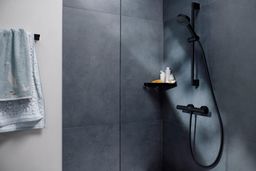 Hansgrohe Ecostat Fine Sprchová termostatická baterie, matná černá 13324670 - galéria #1
