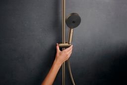 Hansgrohe Pulsify S Puro Sprchový termostatický systém Eco, kartáčovaný bronz 24236140 - galéria #2