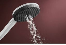 Hansgrohe Raindance Alive Select S EcoSmart, Ručná sprcha 12,5 cm, 3jet, biela matná 24511700 - galéria #3