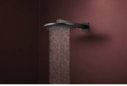 Hansgrohe Raindance Alive S Hlavová sprcha, 30 cm, 1jet, kartáčovaný čierny chróm 24520340 - galéria #2