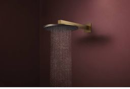 Hansgrohe Raindance Alive S Hlavová sprcha, 30 cm, 1jet, EcoSmart, kartáčovaný bronz 24521140 - galéria #2