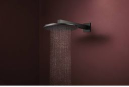 Hansgrohe Raindance Alive S Hlavová sprcha, 30 cm, 1jet, EcoSmart, kartáčovaný čierny chróm 24521340 - galéria #2