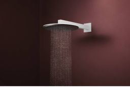 Hansgrohe Raindance Alive S Hlavová sprcha s bočným ramenom, 30 cm, 2jet, EcoSmart, biela matná 24541700 - galéria #2