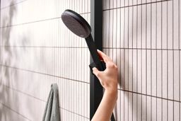 Hansgrohe Raindance Alive Q Sprchový systém s termostatickou batériou, EcoSmart, matná čierna 24581670 - galéria #1