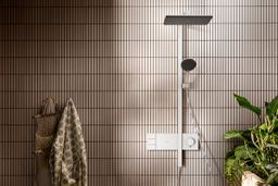 Hansgrohe Raindance Alive Q Sprchový systém s termostatickou batériou, EcoSmart, matná biela 24591700 - galéria #2