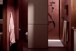 Hansgrohe Raindance Alive S Puro Sprchový systém s termostatom EcoSmart, kartáčovaný čierny chróm 24593340 - galéria #1