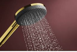 Hansgrohe Raindance Alive Select S, EcoSmart, Sprchová sada so sprchovou tyčou, 90 cm, 3jet, zlatá lesklá 24601990 - galéria #2