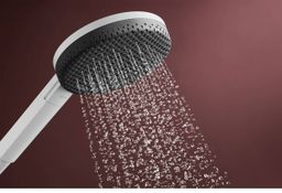 Hansgrohe Raindance Alive Select S, EcoSmart, Sprchová sada so sprchovou tyčou, 90 cm, 3jet, biela matná 24603700 - galéria #2
