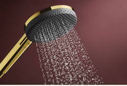Hansgrohe Raindance Alive Select S, EcoSmart, Sprchová sada so sprchovou tyčou, 90 cm, 3jet, zlatá lesklá 24603990 - galéria #2