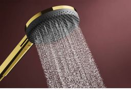 Hansgrohe Raindance Alive Select S, EcoSmart, Sada so sprchovým držiakom, 3jet, zlatá lesklá 24611990 - galéria #1