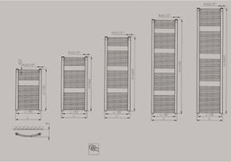 Thermal Trend KDO4501680 Radiátor kombinovaný, 45x168 cm, biely - galéria #3
