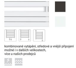 EBS Daren Radiátor kombinovaný, 60x151cm, biely - galéria #3