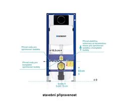 Geberit Mera Comfort Sprchovací WC závěsné, KeraTect/kryt chrom 146.210.21.1 - galéria #2