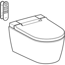 Geberit Aquaclean Sela Sprchovací WC závěsné, KeraTect/kryt bílý 146.220.11.1 - galéria #1