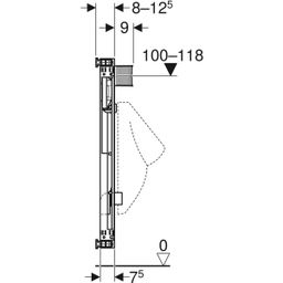 Geberit Univerzálny modul pre pisoár 109–127 cm, 457.611.00.1 - galéria #2