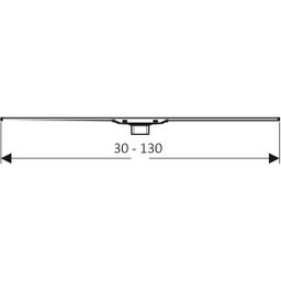 Geberit CleanLine Sprchový kanál 30-130 cm, nerezová oceľ 154.451.KS.1 - galéria #3
