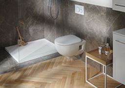 Geberit Selnova Závesné WC Rimfree s čiastočne uzavretým tvarom biele 501.545.01.1 - galéria #1