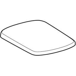 Geberit Selnova Compact Záchodová doska Softclose, biele, 501.930.01.1 - galéria #1