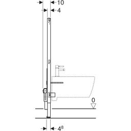 Geberit Duofix modul pre bidet do ľahkej steny 111.510.00.2 - galéria #2