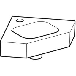 Geberit iCon Rohové umývátko, 124729000 - galéria #2