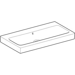 Geberit iCon Umyvadlo 90 cm, KeraTect, 124093600 - galéria #4