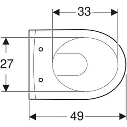 Geberit iCon Závěsné WC KeraTect, 204030600 - galéria #2