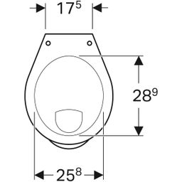 Geberit Bambini Stojící WC pro děti s plochým splachováním, 211500000 - galéria #3