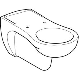 Geberit Vitalis Závěsné WC s hlubokým splachováním, 201500000 - galéria #4