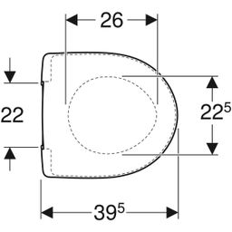 Geberit Selnova Compact WC sedátko, SoftClose, 501.878.00.1 - galéria #3
