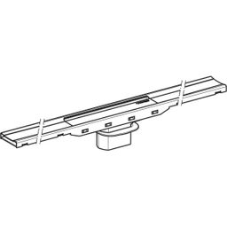 Geberit CleanLine Sprchový kanál 30-90 cm, čierny chróm 154.440.QC.1 - galéria #1