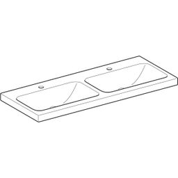 Geberit iCon Light Dvojité umyvadlo 120 cm, 501.838.00.5 - galéria #4