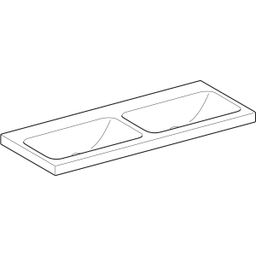 Geberit iCon Light Dvojité umyvadlo 120 cm, 501.838.00.7 - galéria #4