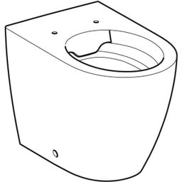 Geberit iCon Stojící WC Rimfree, KeraTect, 502.382.00.8 - galéria #4