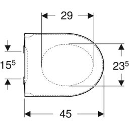 Geberit iCon WC sedátko, SoftClose, 501.660.01.1 - galéria #3