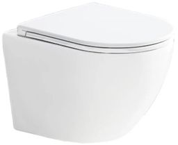 Geberit Set modulu na zamurovanie, tlačidlá a závesne WC Urban s WC doskou, biela KBE089 - galéria #3
