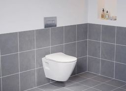 Geberit Set modulu do sádrokartonu, WC Urban a tlačítka, chrom lesk KBE126 - galéria #7