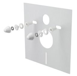 Geberit Set modulu do sádrokartonu, WC Spinex a tlačítka, černá mat KBE149 - galéria #11
