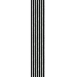EBS Akustický panel Betónová sivá 28,5x275 cm lamely na plsti - galéria #4