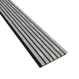 EBS Akustický panel Betónová sivá 28,5x275 cm lamely na plsti - galéria #3