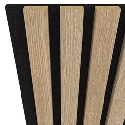 EBS Akustický panel Oak scotland 60,4x275 cm lamely na plsti - galéria #1