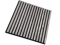 EBS Akustický panel Orechová svetlá dyha 60x60 cm lamely na plsti - galéria #2