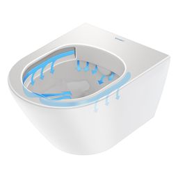 Duravit D-Neo Závesná WC, Rimless, biela 2577090000 - galéria #4