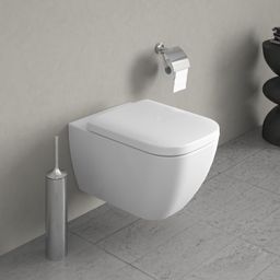 Duravit Happy D.2 Závesný WC, Rimless, HygieneGlaze, biely 2222092000 - galéria #9