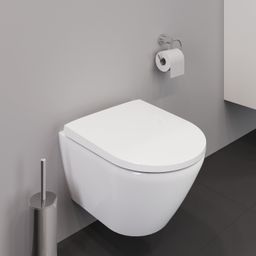 Duravit D-Neo Závesné WC so sedátkom, Rimless, biele 45880900A1 - galéria #4