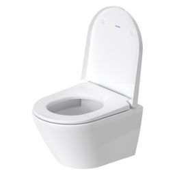 Duravit D-Neo Závesné WC so sedátkom, Rimless, biele 45880900A1 - galéria #1