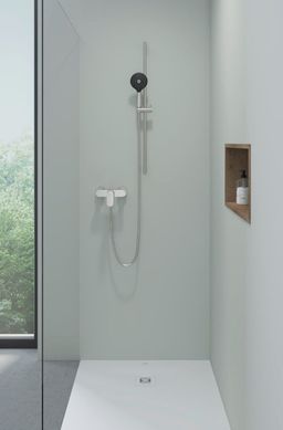 Duravit Wave Sprchová batéria, brúsená nerezová oceľ WA4230000070 - galéria #1