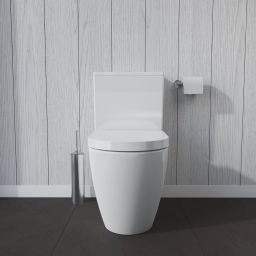Duravit ME By Starck WC kombi misa, HygieneGlaze, alpská biela 2170092000 - galéria #8