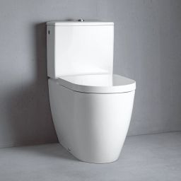 Duravit ME By Starck WC kombi misa, HygieneGlaze, alpská biela 2170092000 - galéria #9