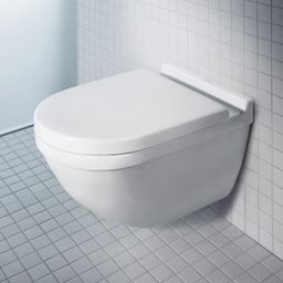 Duravit Starck 3 Závesné WC s sedátkom SoftClose, biela 42250900A1 - galéria #1